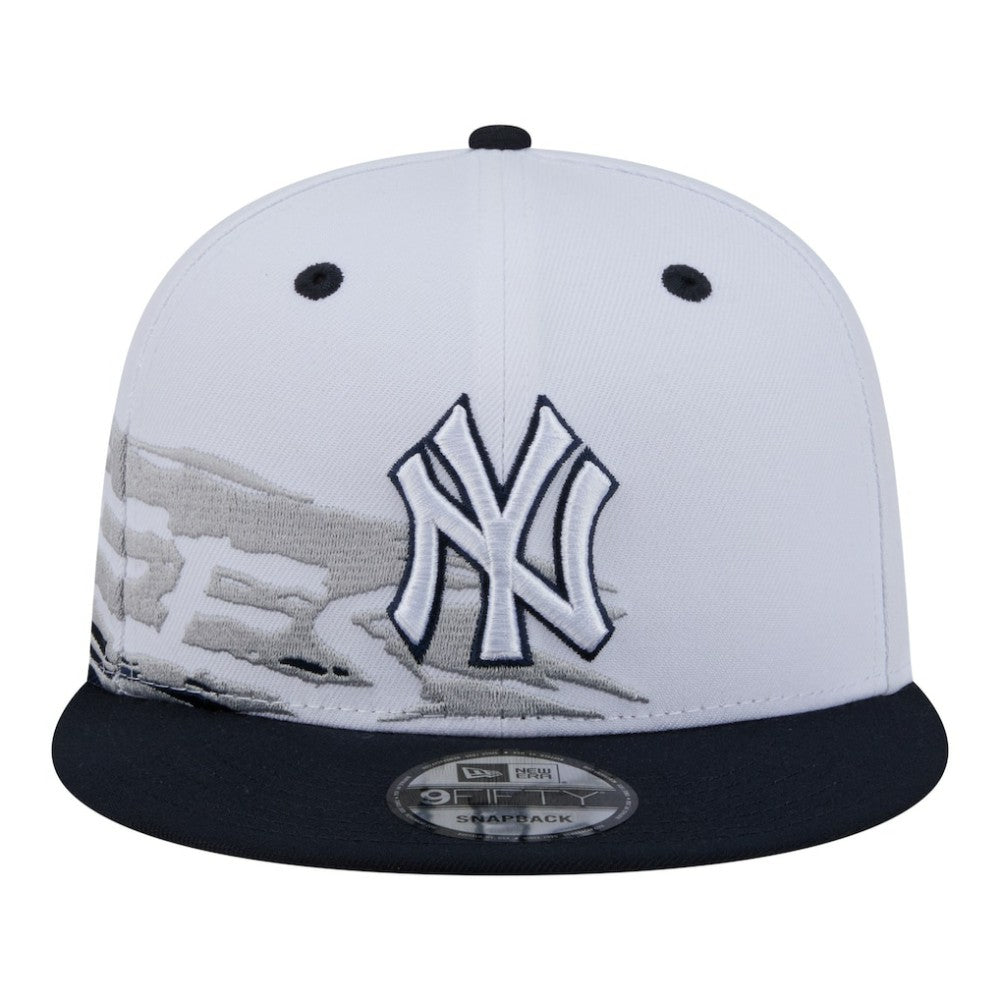 New York Yankees New Era 9FIFTY Snapback Hat - White/Navy Hats