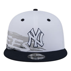 New York Yankees New Era 9FIFTY Snapback Hat - White/Navy Hats