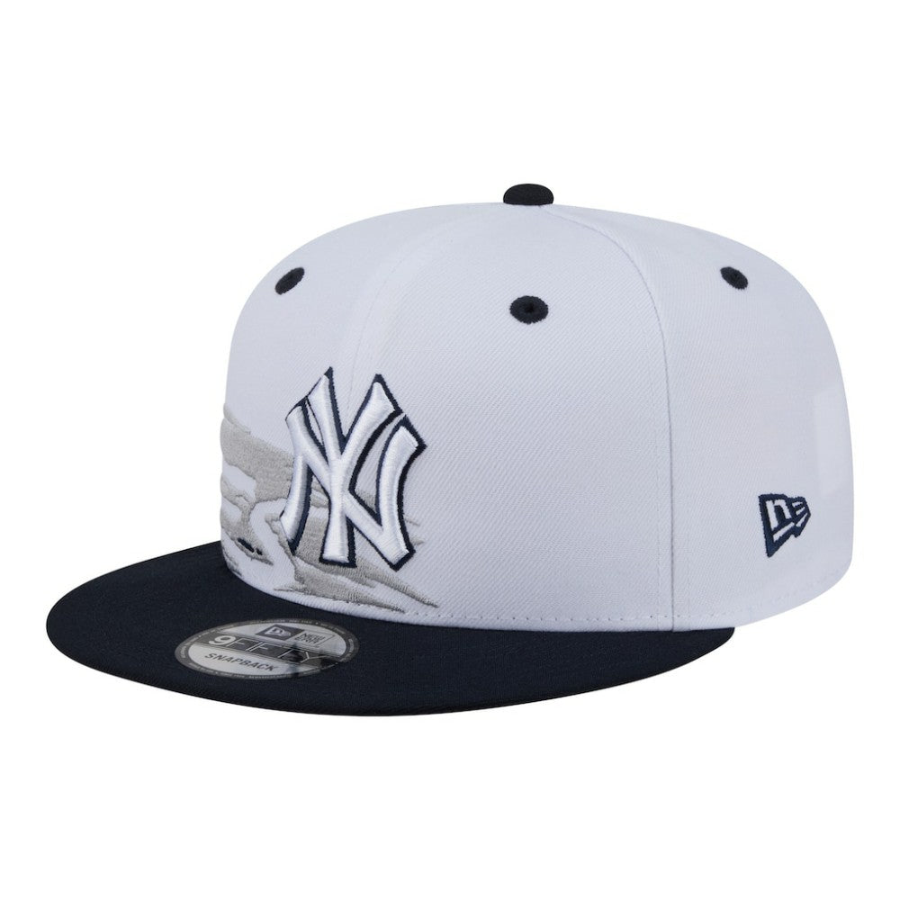New York Yankees New Era 9FIFTY Snapback Hat - White/Navy Hats