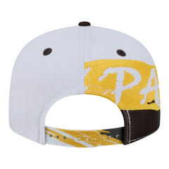 San Diego Padres New Era 9FIFTY Snapback Hat - White/Brown Hats