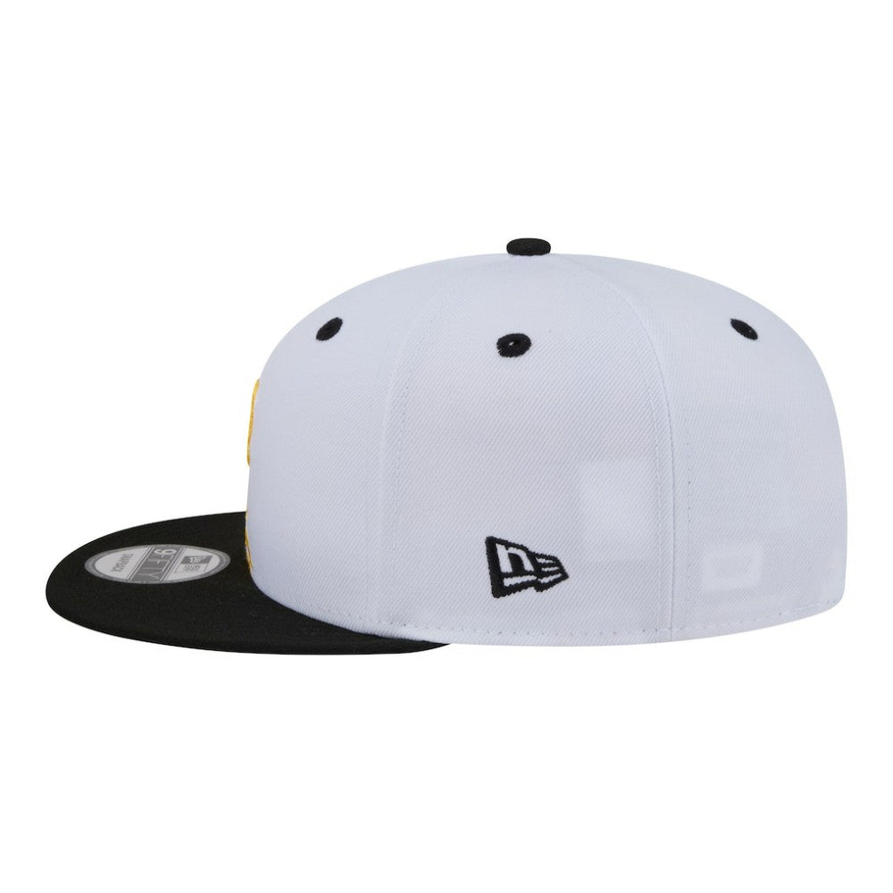 Pittsburgh Pirates New Era Swept 9FIFTY Snapback Hat - White Hats