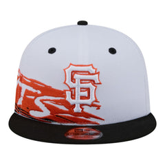 San Francisco Giants New Era Swept 9FIFTY Snapback Hat - White Hats