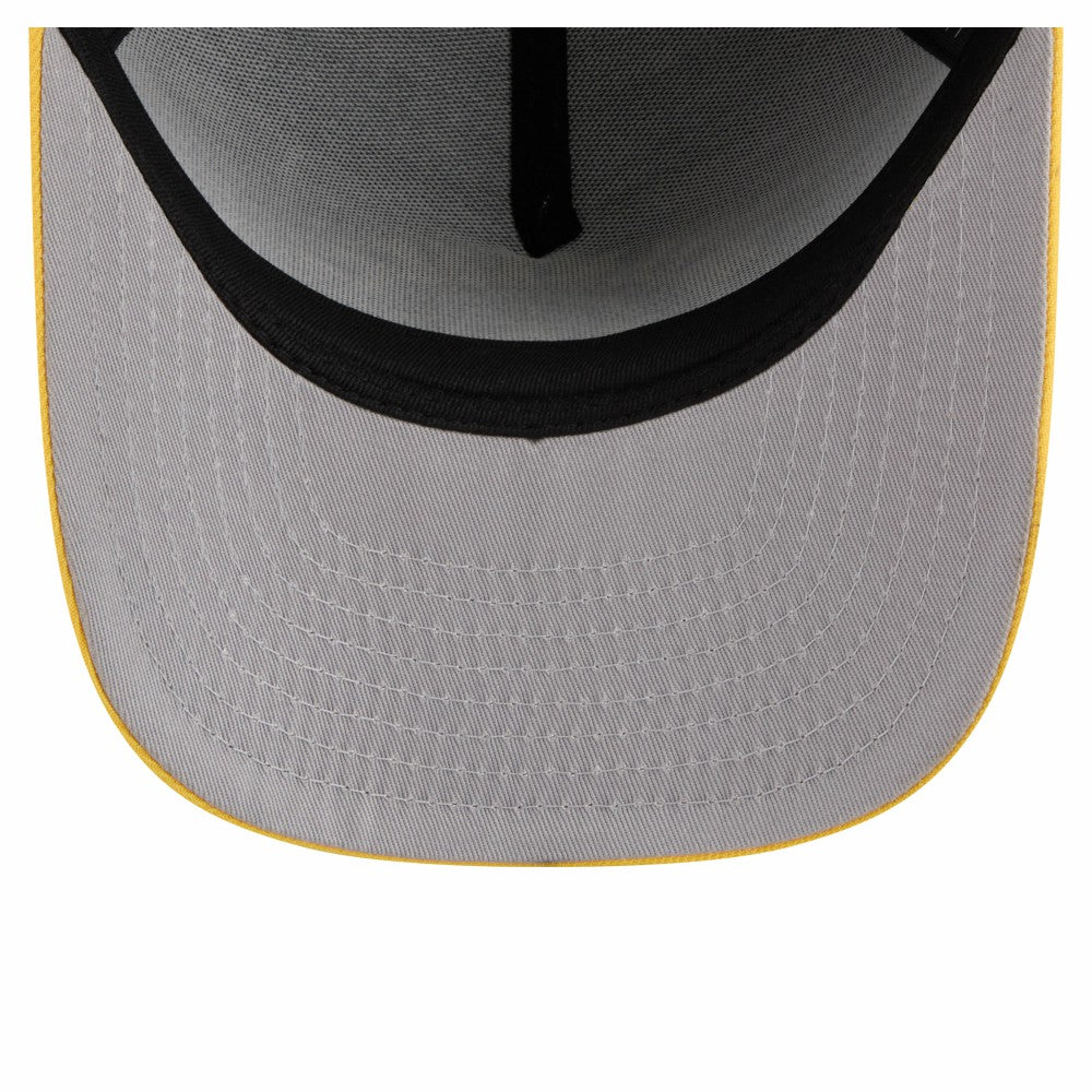 Milwaukee Brewers New Era Arched A-Frame 9FIFTY Adjustable Hat - Navy/Gold Hats