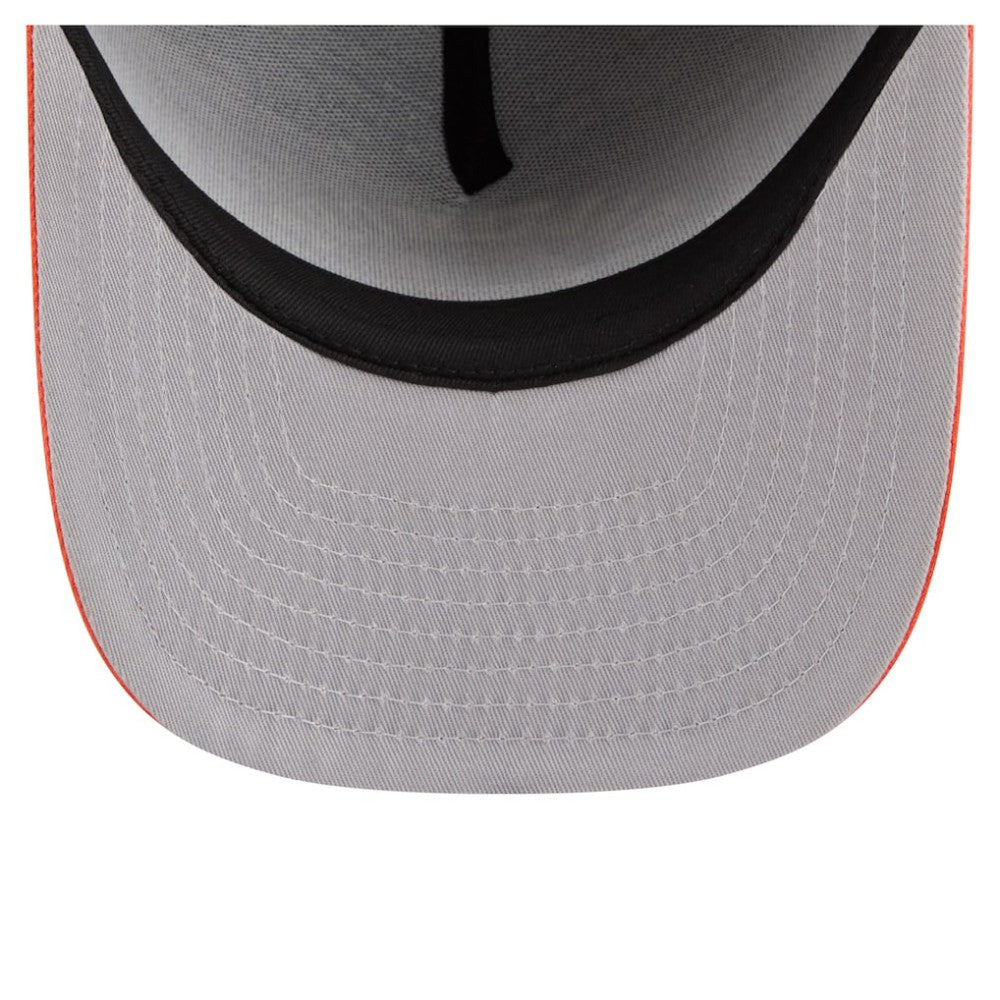 Baltimore Orioles New Era Arched A-Frame 9FIFTY Adjustable Hat - Black/Orange Hats