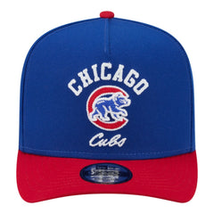 Chicago Cubs New Era Arched A-Frame 9FIFTY Adjustable Hat - Royal/Red Hats