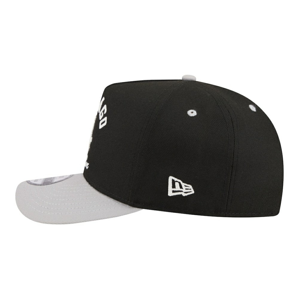 Chicago White Sox New Era Arched A-Frame 9FIFTY Adjustable Hat - Black Hats