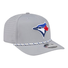 Toronto Blue Jays New Era Sport Rope 9SEVENTY Adjustable Hat - Gray Hats