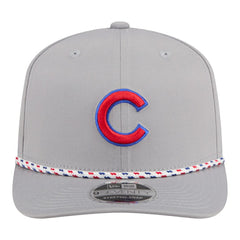 Chicago Cubs New Era Sport Rope 9SEVENTY Adjustable Hat - Gray Hats