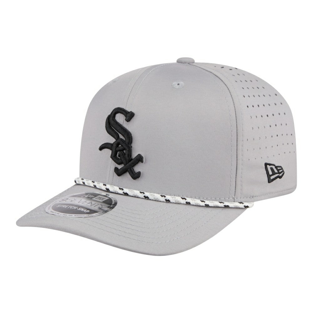 Chicago White Sox New Era Sport Rope 9SEVENTY Adjustable Hat - Gray Hats