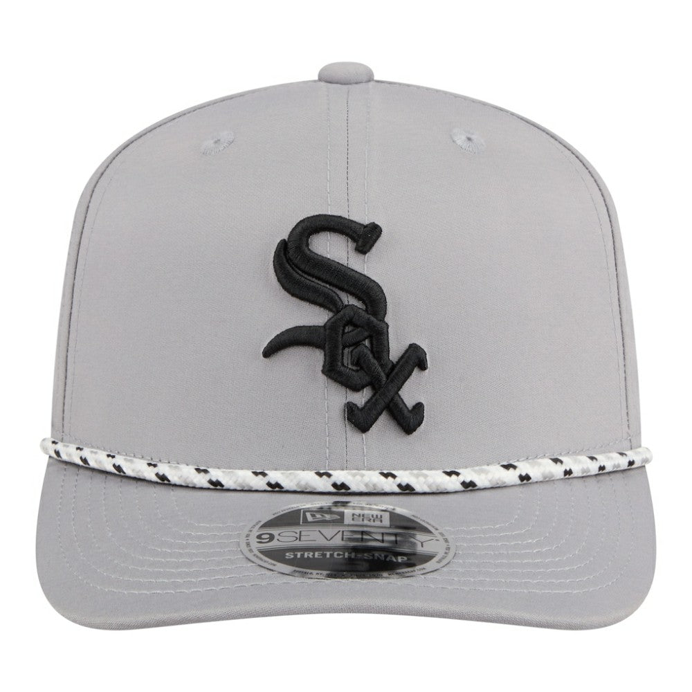 Chicago White Sox New Era Sport Rope 9SEVENTY Adjustable Hat - Gray Hats