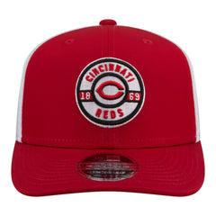 Cincinnati Reds New Era Active 9SEVENTY Adjustable Trucker Hat - Red Hats