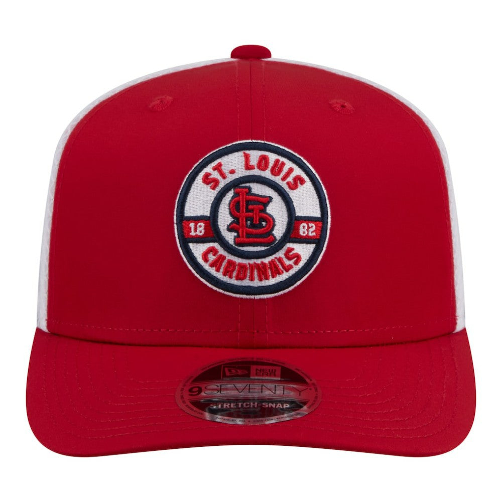 St. Louis Cardinals New Era Active 9SEVENTY Adjustable Trucker Hat - Red Hats