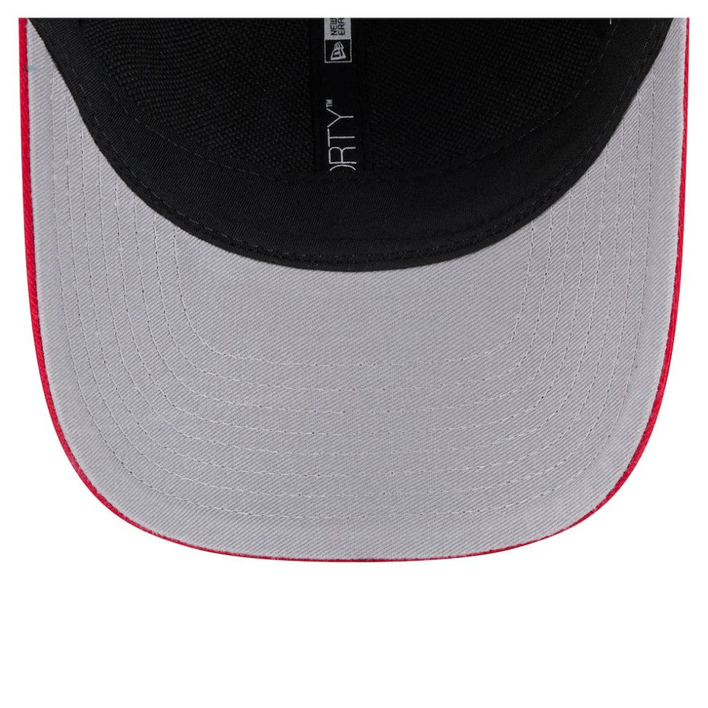 Cincinnati Reds New Era Team Loyal 9FORTY M-Crown Adjustable Hat - Black/Red Hats