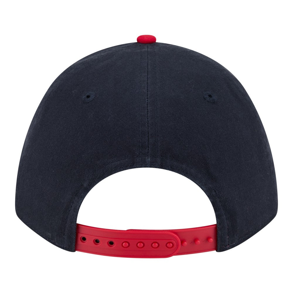 Los Angeles Angels New Era Team Loyal 9FORTY M-Crown Adjustable Hat - Navy/Red Hats