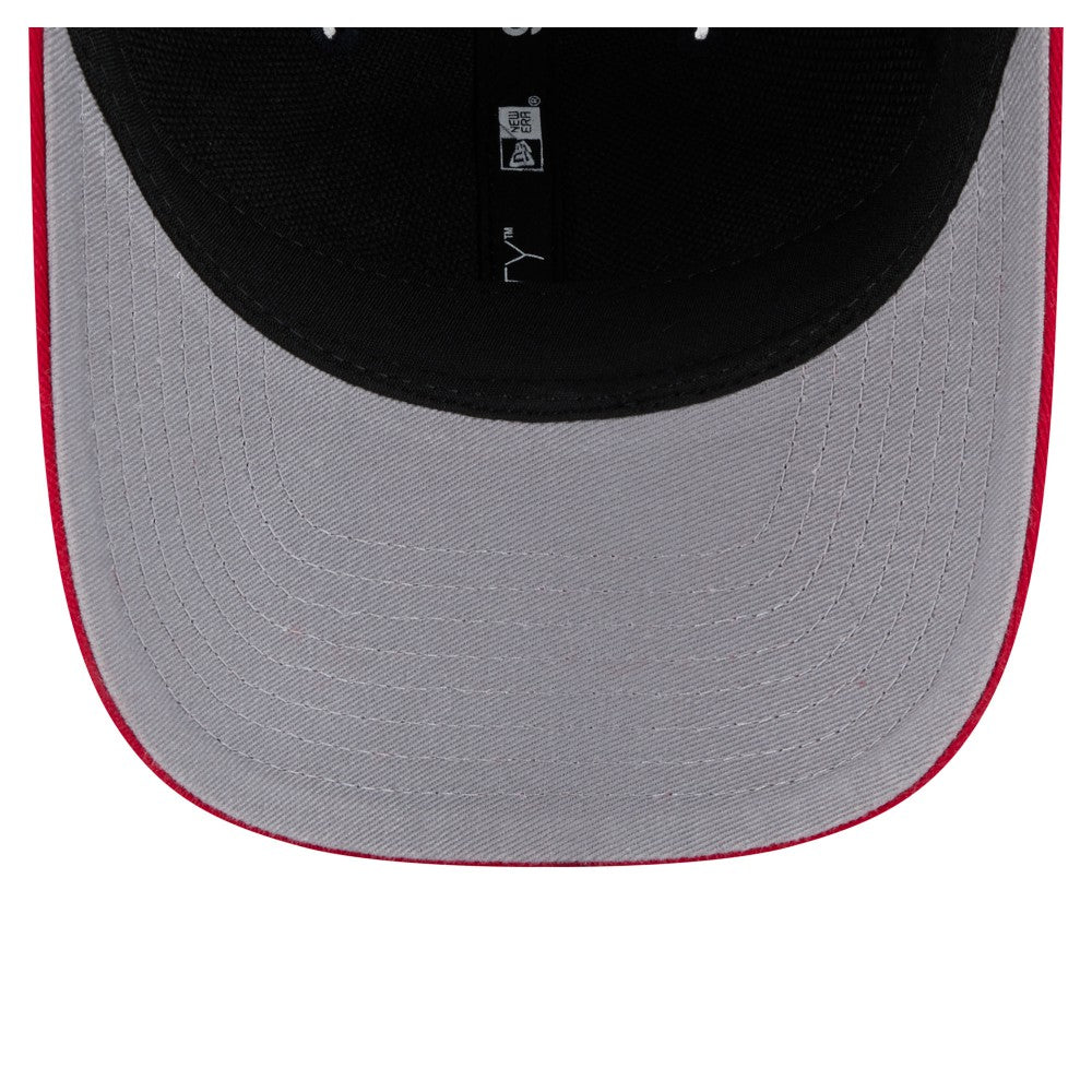 Los Angeles Angels New Era Team Loyal 9FORTY M-Crown Adjustable Hat - Navy/Red Hats