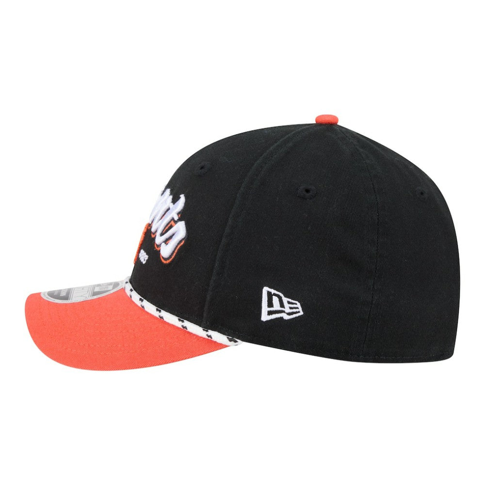 San Francisco Giants New Era Team Loyal 9FORTY M-Crown Adjustable Hat - Black/Orange Hats