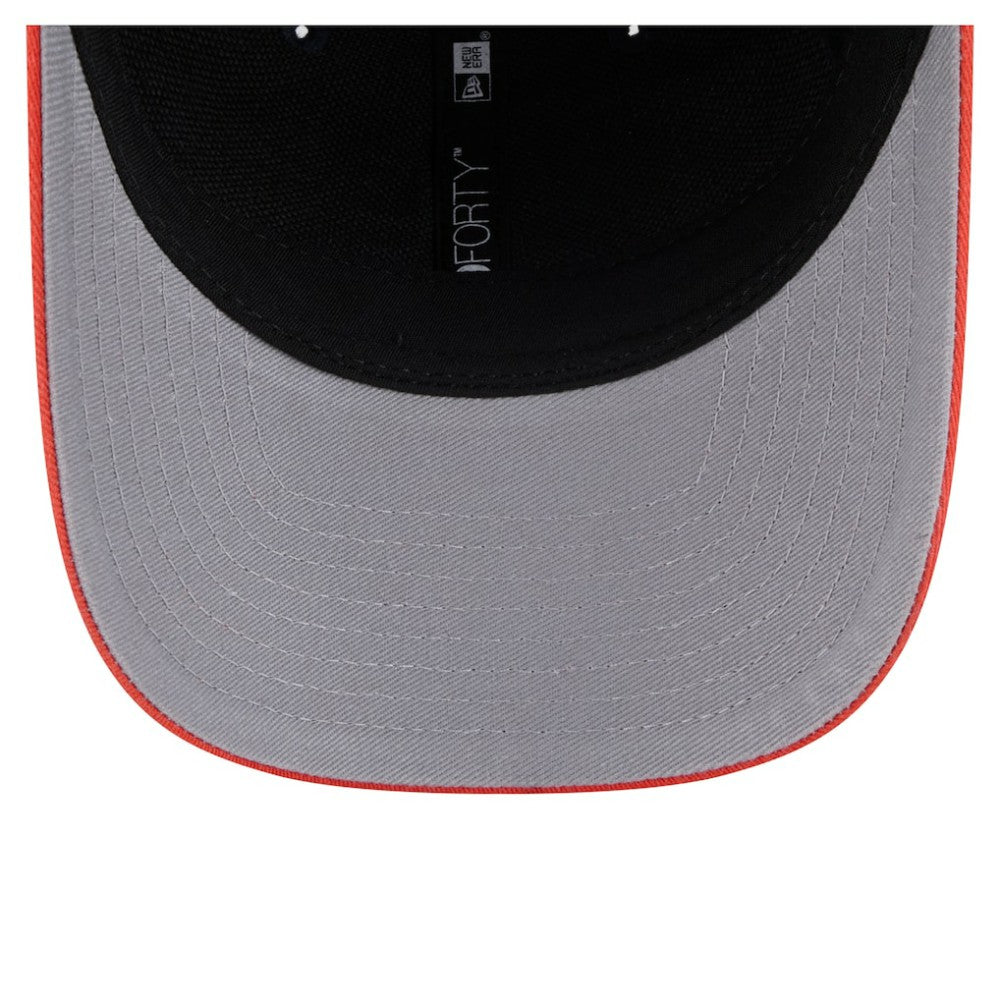 Detroit Tigers New Era Team Loyal 9FORTY M-Crown Adjustable Hat - Navy/Orange Hats