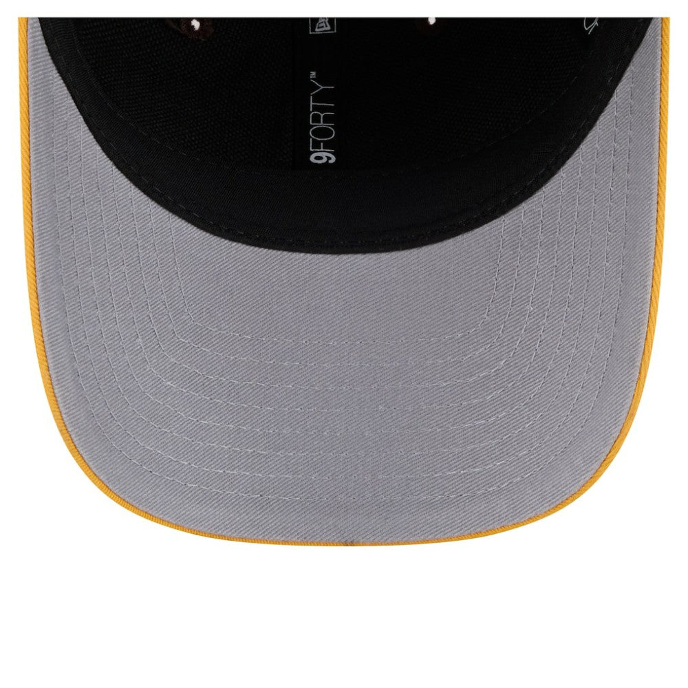 San Diego Padres New Era Team Loyal 9FORTY M-Crown Adjustable Hat - Brown/Gold Hats