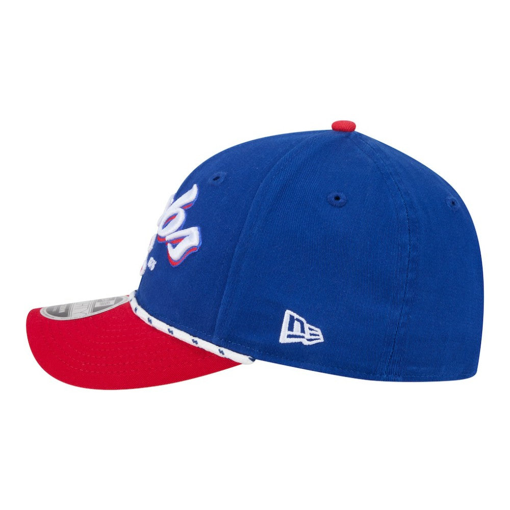 Chicago Cubs New Era Team Loyal 9FORTY M-Crown Adjustable Hat - Royal/Red Hats