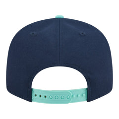 Chicago Cubs New Era 2-Tone Color Pack 9FIFTY Snapback Hat - Navy/Turquoise Hats