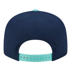 Minnesota Twins New Era Two-Tone Color Pack 9FIFTY Snapback Hat - Navy/Turquoise Hats