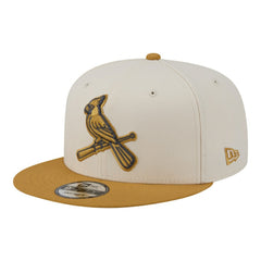 St. Louis Cardinals New Era 2-Tone Color Pack 9FIFTY Snapback Hat - Light Beige/Khaki Hats