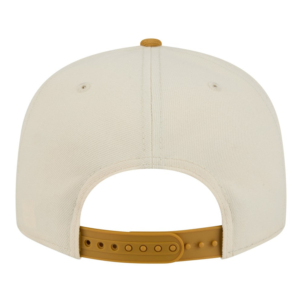 New York Yankees New Era 2-Tone Color Pack 9FIFTY Snapback Hat - Light Beige/Khaki Hats