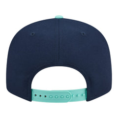 New York Yankees New Era Two-Tone Color Pack 9FIFTY Snapback Hat - Navy/Turquoise Hats