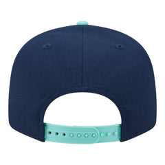 Athletics New Era Two-Tone Color Pack 9FIFTY Snapback Hat - Navy/Turquoise Hats
