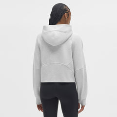 Philadelphia Eagles lululemon Women's Scuba Oversized Half-Zip Hoodie - Heathered Core Ultra Light Grey Hoodies