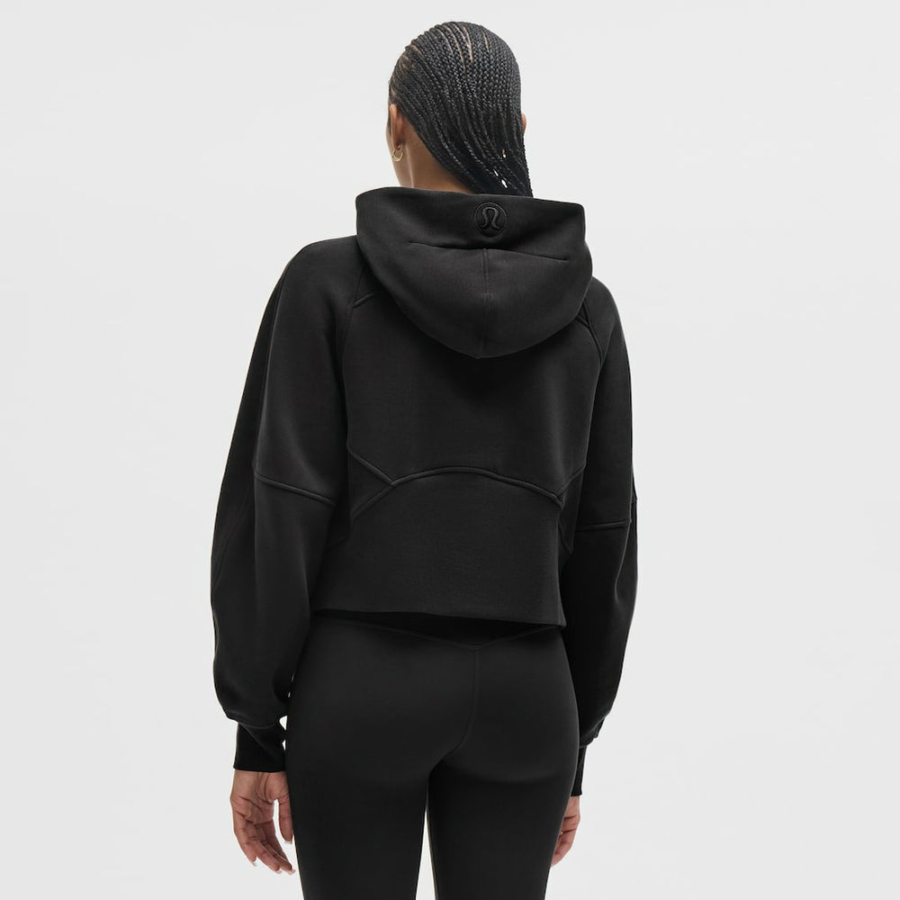 Las Vegas Raiders lululemon Women's Scuba Oversized Half-Zip Hoodie - Black Hoodies