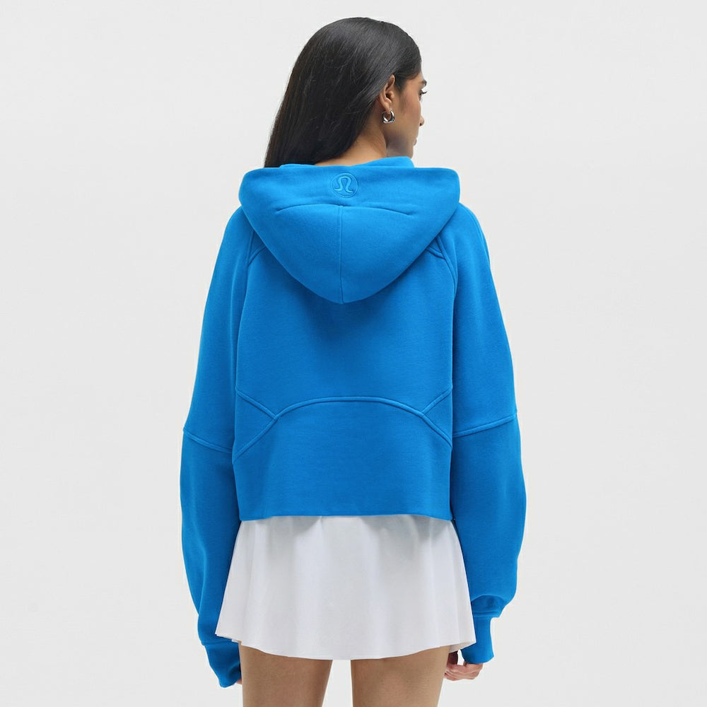 Los Angeles Chargers lululemon Women's Scuba Oversized Half-Zip Hoodie - Beaming Blue Hoodies