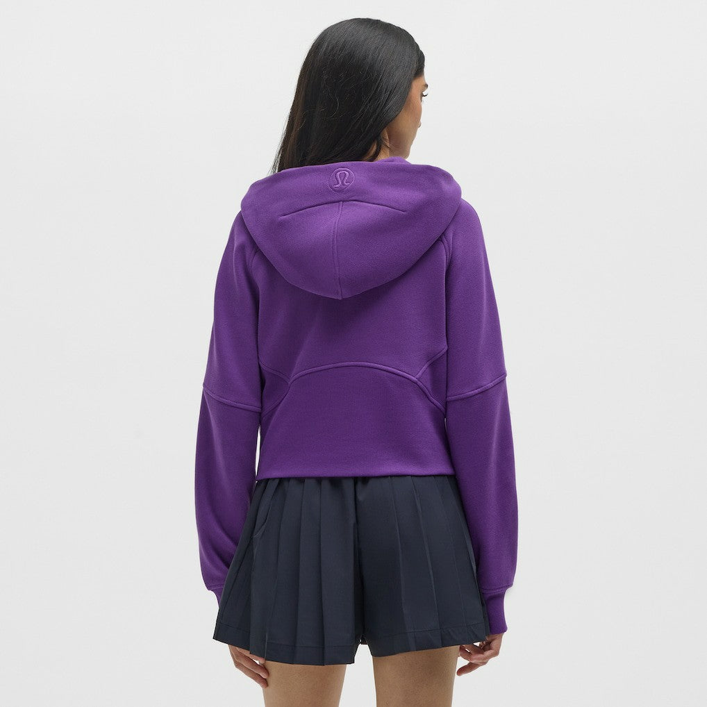Minnesota Vikings lululemon Women's Scuba Oversized Half-Zip Hoodie - College Purple Hoodies