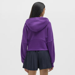 Minnesota Vikings lululemon Women's Scuba Oversized Half-Zip Hoodie - College Purple Hoodies