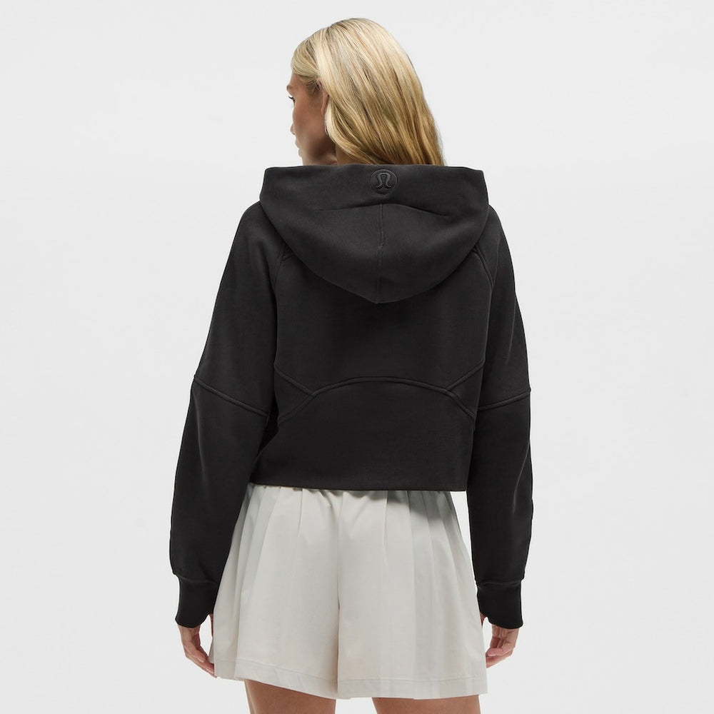 Detroit Lions lululemon Women's Scuba Oversized Half-Zip Hoodie - Black Hoodies
