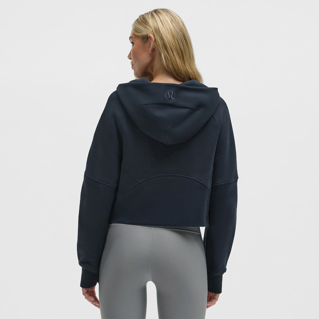 Chicago Bears lululemon Women's Scuba Oversized Half-Zip Hoodie - True Navy Hoodies