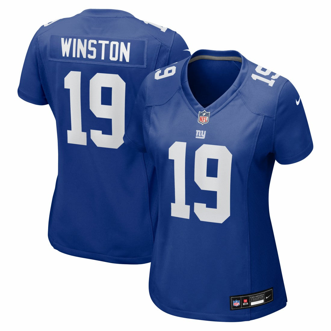 Jameis Winston New York Giants Women's Team Game Jersey - Royal Jerseys