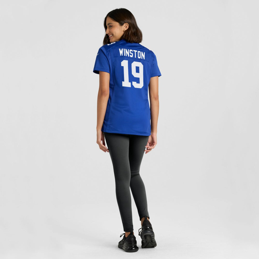 Jameis Winston New York Giants Women's Team Game Jersey - Royal Jerseys