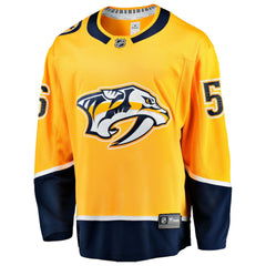 Erik Haula Nashville Predators Fanatics Home Breakaway Jersey - Gold | US 203275977