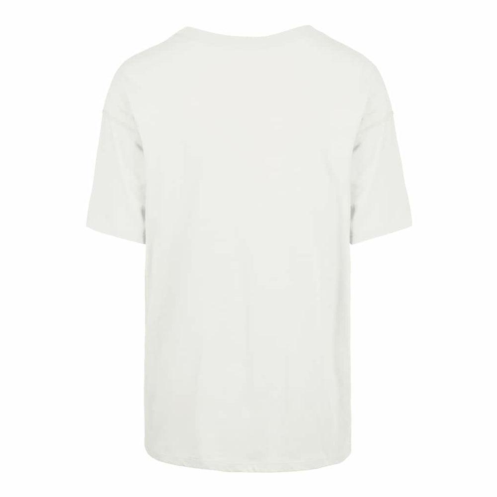 Cleveland Browns '47 Women's Dawg Pound XL Premier Sadie Oversized T-Shirt - Cream T-shirts