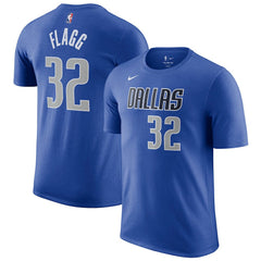 Cooper Flagg Dallas Mavericks 2025 NBA Draft Icon Name & Number T-Shirt Blue - Nike outlet