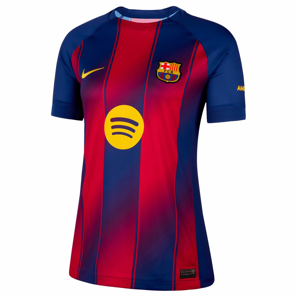 Frenkie de Jong Barcelona Women's 2025/26 Home Replica Jersey Navy - Nike sale