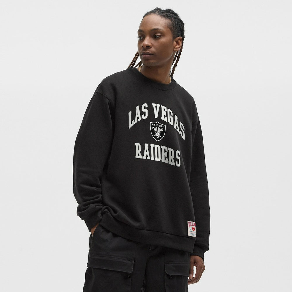 Las Vegas Raiders lululemon Steady State Sweatshirt - Black Sweatshirts