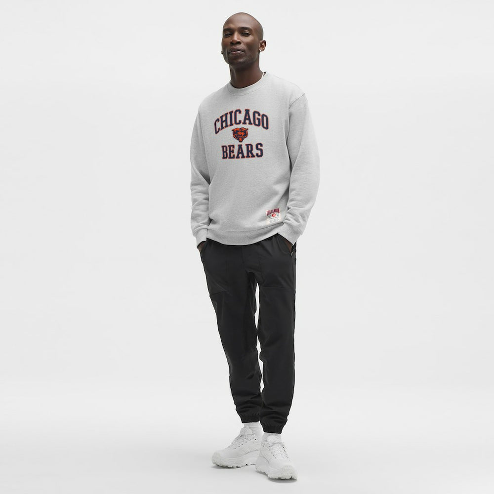 Chicago Bears lululemon Steady State Sweatshirt - Heathered Silver Drop Sweatshirts