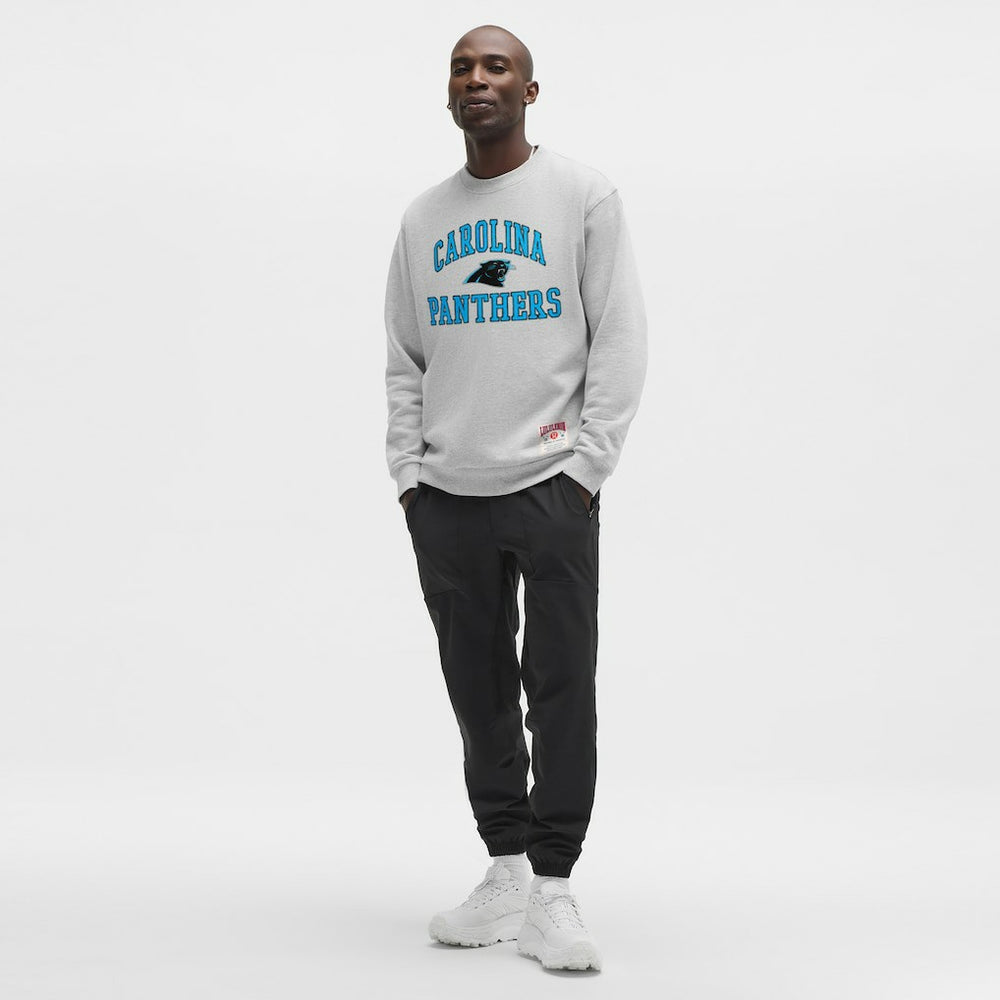 Carolina Panthers lululemon Steady State Sweatshirt - Heathered Silver Drop Sweatshirts