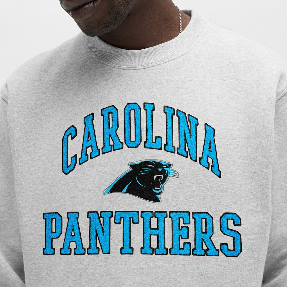Carolina Panthers lululemon Steady State Sweatshirt - Heathered Silver Drop Sweatshirts