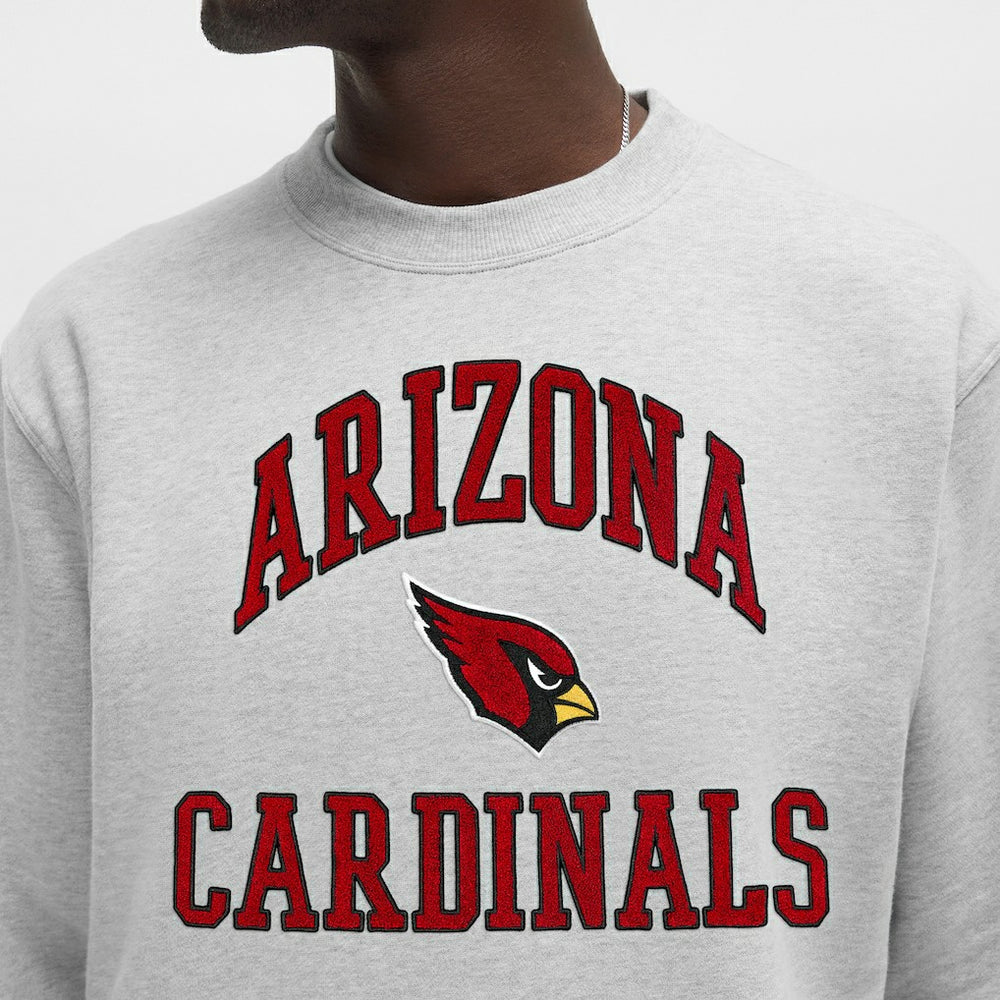 Arizona Cardinals lululemon Steady State Sweatshirt - Heathered Silver Drop Sweatshirts