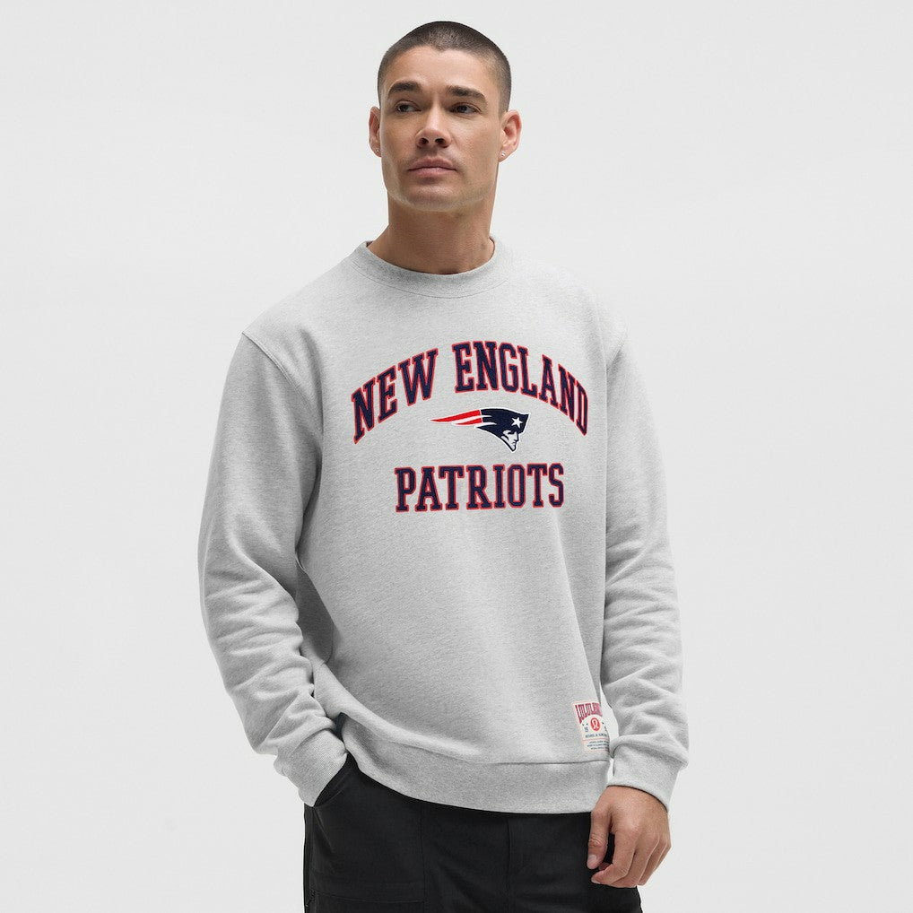New England Patriots lululemon Steady State Sweatshirt - Heathered Silver Drop Sweatshirts