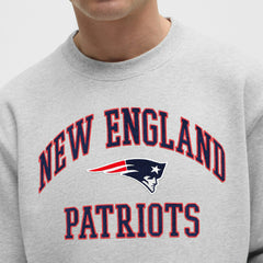 New England Patriots lululemon Steady State Sweatshirt - Heathered Silver Drop Sweatshirts