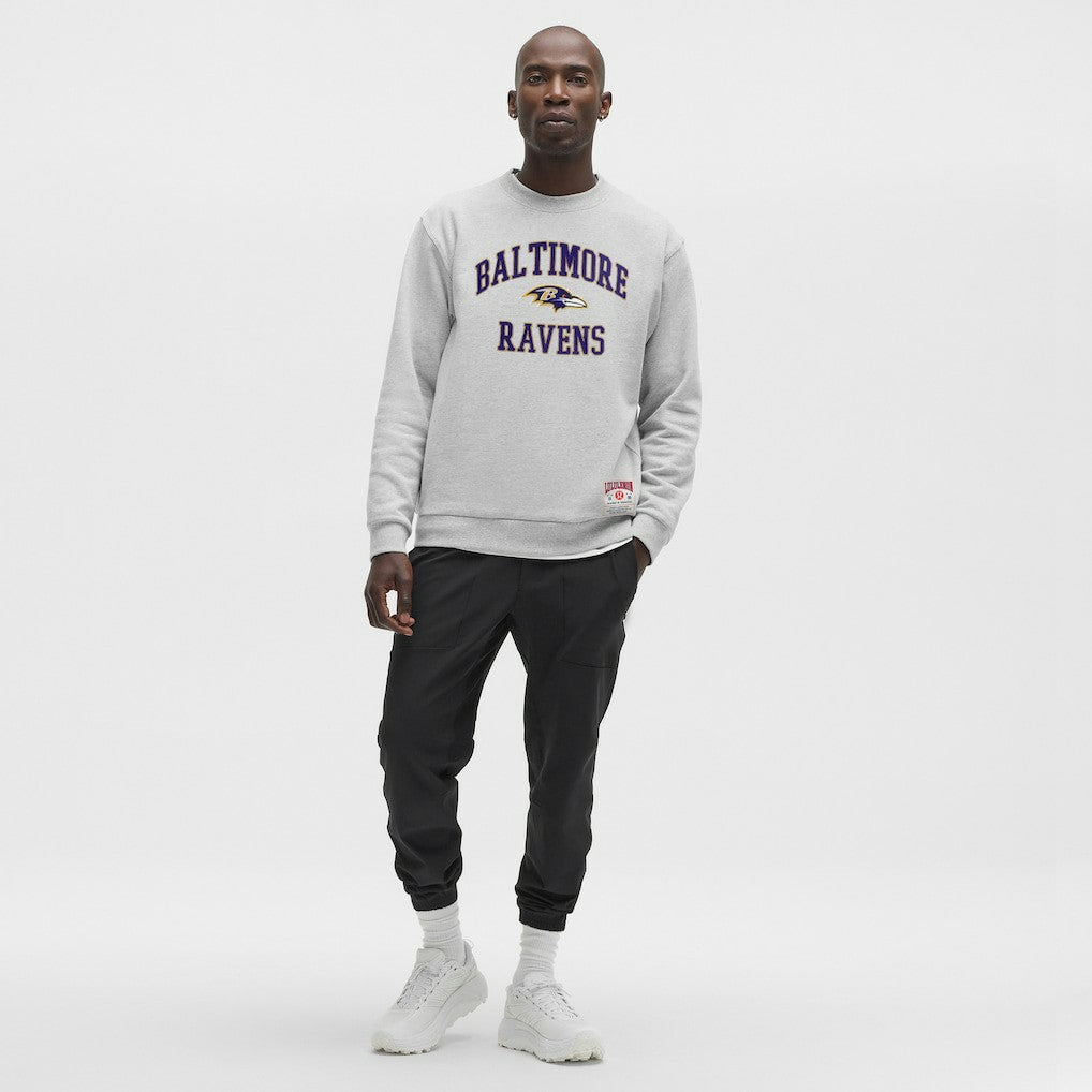 Baltimore Ravens lululemon Steady State Sweatshirt - Heathered Silver Drop Sweatshirts